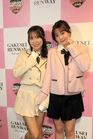 ＧＡＫＵＳＥＩ　ＲＵＮＷＡＹ　２０２５　ＷＩＮＴＥＲに登場した高橋かの（右）と平井こと