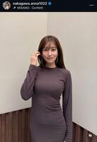 中川安奈アナウンサーのインスタグラム＠ｎａｋａｇａｗａ．ａｎｎａ１０２２から