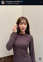中川安奈アナウンサーのインスタグラム＠ｎａｋａｇａｗａ．ａｎｎａ１０２２から