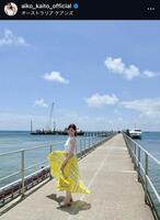 皆藤愛子のインスタグラム＠ａｉｋｏ＿ｋａｉｔｏ＿ｏｆｆｉｃｉａｌから