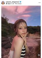 重盛さと美のインスタグラム＠ｓａｔｏｍｉ＿ｓｈｉｇｅｍｏｒｉから