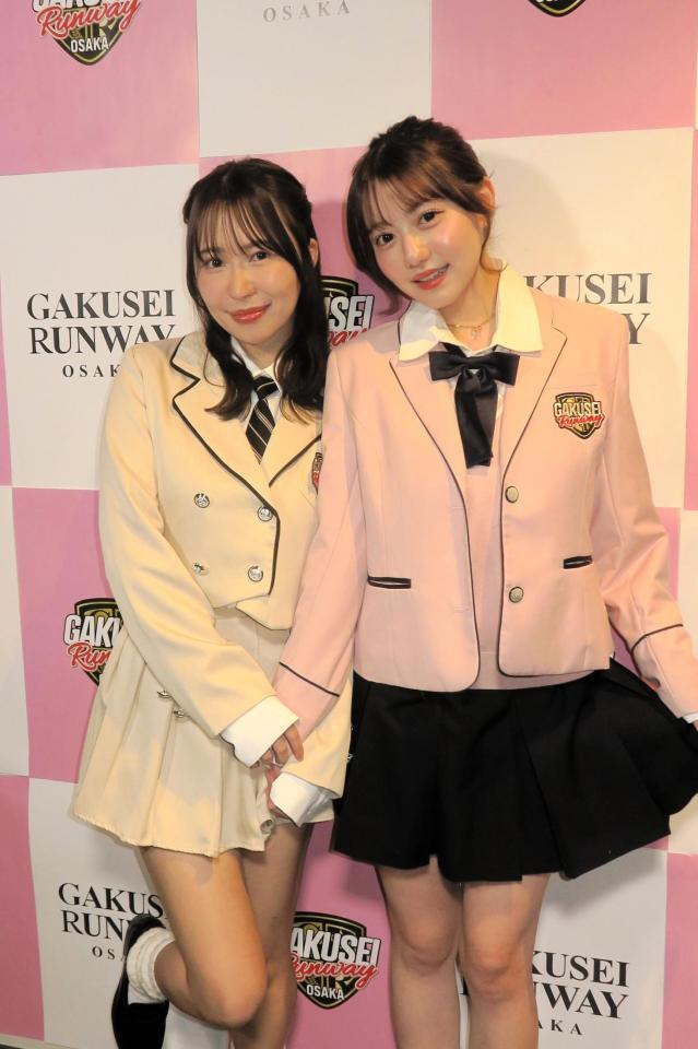 ＧＡＫＵＳＥＩ　ＲＵＮＷＡＹ　２０２５　ＷＩＮＴＥＲに登場した高橋かの（右）と平井こと