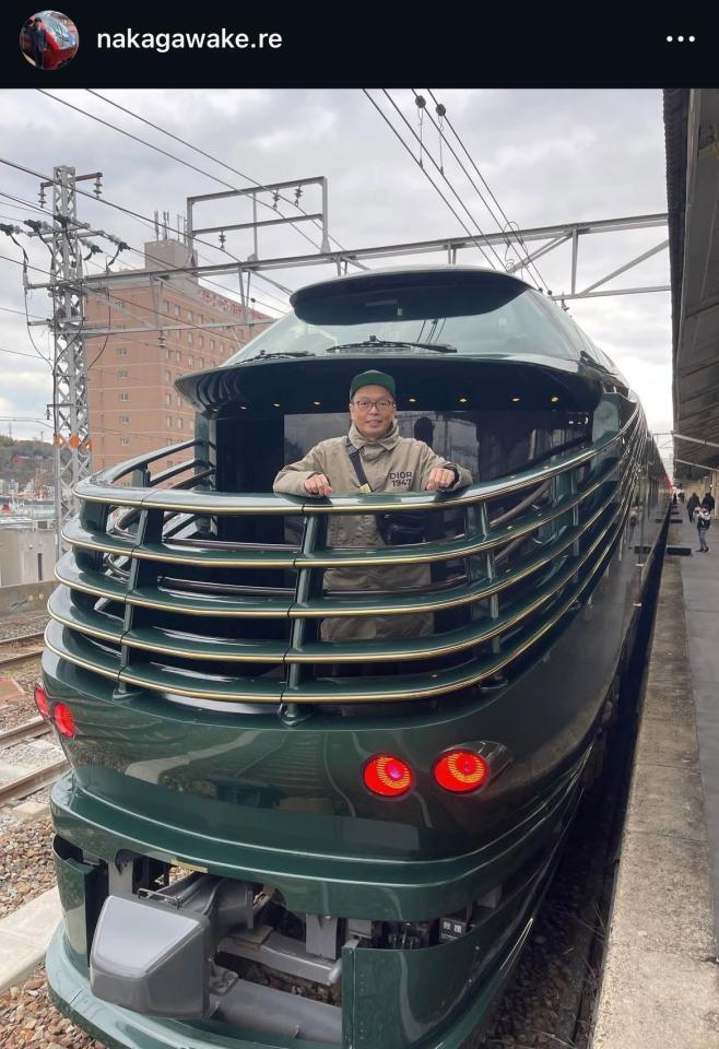 中川家礼二のインスタグラム＠ｎａｋａｇａｗａｋｅ．ｒｅから