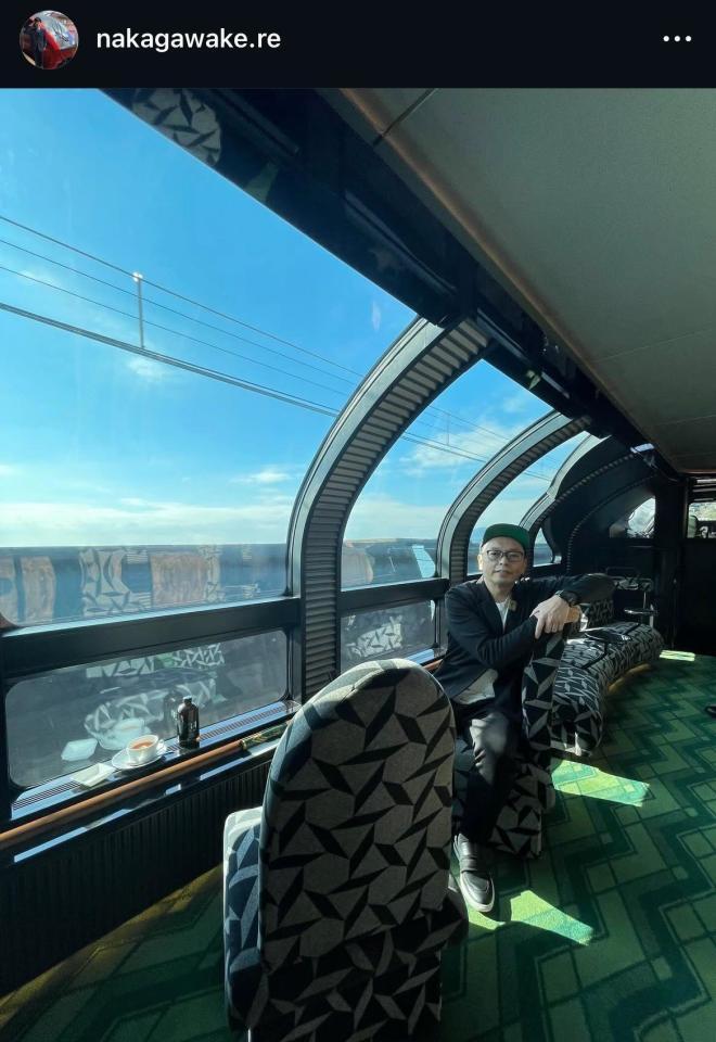 中川家礼二のインスタグラム＠ｎａｋａｇａｗａｋｅ．ｒｅから