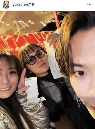 元妻・岡田祐佳のインスタグラム＠ｙｕｋａｃｈｉｎ７１９より