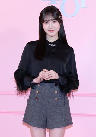 「ディオール　アディクト　キャンディ　ショップ」プレビューに登場した本田紗来（撮影・伊藤笙子）