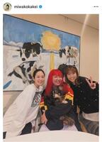 筧美和子のインスタグラム＠ｍｉｗａｋｏｋａｋｅｉから