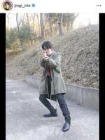 「踊る」青島？！入江甚儀のインスタグラム＠ｊｉｎｇｉ＿ｉｒｉｅより