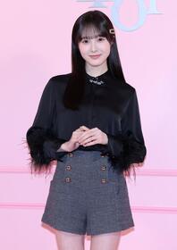 「ディオール　アディクト　キャンディ　ショップ」プレビューに登場した本田紗来（撮影・伊藤笙子）