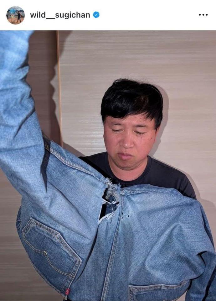 スギちゃんのインスタグラム＠ｗｉｌｄ＿＿ｓｕｇｉｃｈａｎから