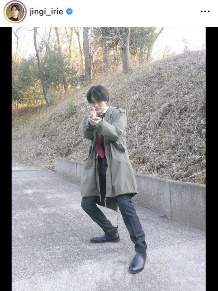 「踊る」青島？！入江甚儀のインスタグラム＠ｊｉｎｇｉ＿ｉｒｉｅより