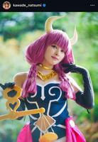 　河出奈都美アナのインスタグラム＠ｋａｗａｄｅ＿ｎａｔｓｕｍｉから