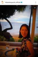 ハワイで。宮内ひとみのインスタグラム＠ｈｉｔｏｍｉｍｉｙａｕｃｈｉ＿ｏｆｆｉｃｉａｌ（１月１２日付）より