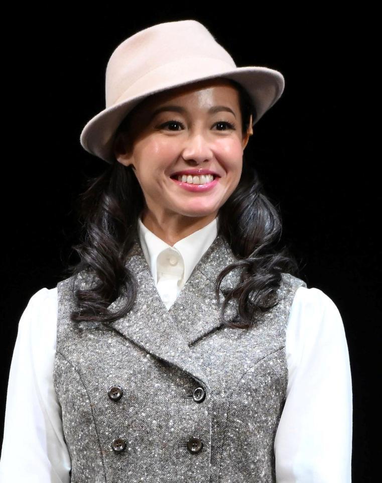 取材会に出席した沢尻エリカ（撮影・堀内翔）