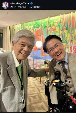 乙武洋匡インスタグラム＠ｏｔｏｔａｋｅ＿ｏｆｆｉｃｉａｌから