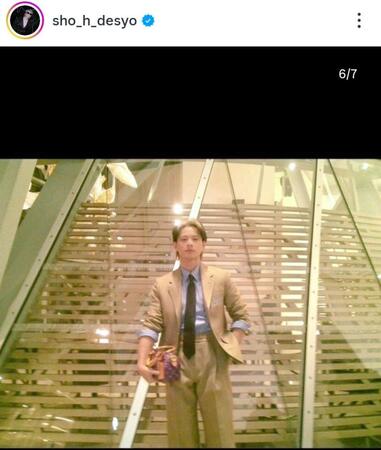 平野紫耀のインスタグラム＠ｓｈｏ＿ｈ＿ｄｅｓｙｏより