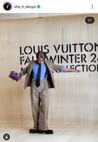 平野紫耀のインスタグラム＠ｓｈｏ＿ｈ＿ｄｅｓｙｏより