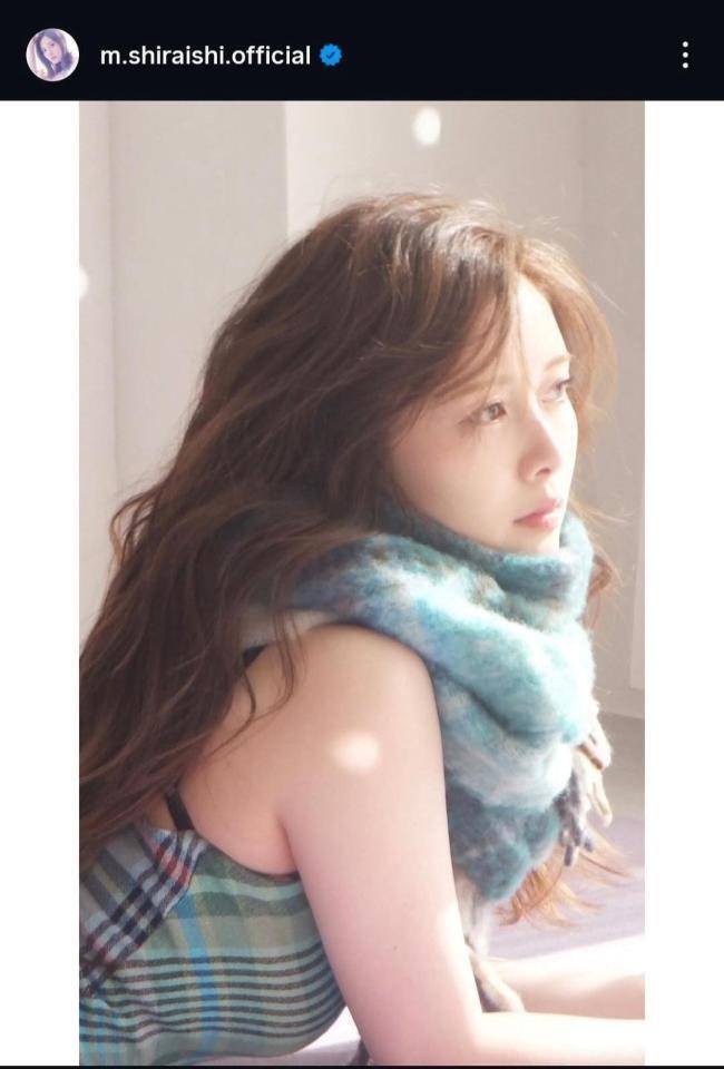 白石麻衣インスタグラム＠ｍ．ｓｈｉｒａｉｓｈｉ．ｏｆｆｉｃｉａｌから