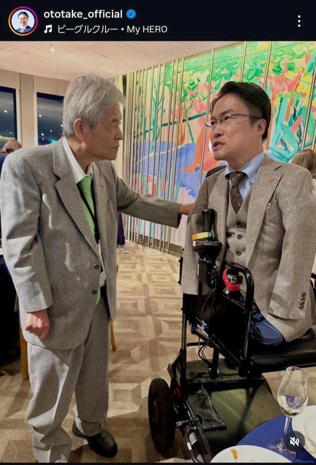 乙武洋匡インスタグラム＠ｏｔｏｔａｋｅ＿ｏｆｆｉｃｉａｌから