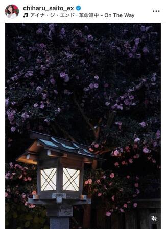 斎藤ちはるのインスタグラム＠ｃｈｉｈａｒｕ＿ｓａｉｔｏ＿ｅｘから