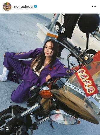 内田理央のインスタグラム＠ｒｉｏ＿ｕｃｈｉｄａから