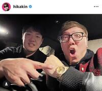 ヒカキンのインスタグラム（＠ｈｉｋａｋｉｎ）から