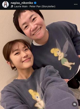 渋谷凪咲のインスタグラム＠ｎａｇｉｓａ＿ｎｉｋｏｎｉｋｏから