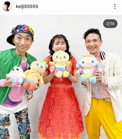 最後の投稿となった昨年１０月３０日付の関沢圭司さん（左）のインスタグラム＠ｋｅｉｊｉ５５５５５より。同２６日に和歌山でのコンサート出演を笑顔で報告していた
