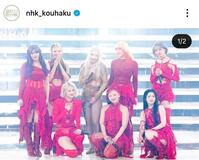 ＮＨＫ紅白の公式インスタグラム＠ｎｈｋ＿ｋｏｕｈａｋｕより 