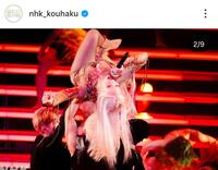 圧巻のちゃんみなのステージ。ＮＨＫ紅白の公式インスタグラム＠ｎｈｋ＿ｋｏｕｈａｋｕより 