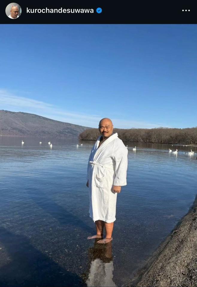 クロちゃんのインスタグラム＠ｋｕｒｏｃｈａｎｄｅｓｕｗａｗａから