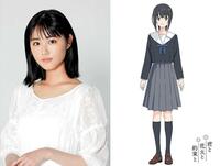　ヒロインを演じる原菜乃華（左）と声優を務める葉山煌　（Ｃ）映画「君と花火と約束と」製作委員会