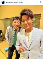 桑野将春のインスタグラム＠ｋ．ｍａｓａｈａｒｕ＿ｏｆｆｉｃｉａｌ（２０２２年４月５日付）より