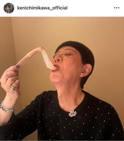 美川憲一のインスタグラム＠ｋｅｎｉｃｈｉｍｉｋａｗａ＿ｏｆｆｉｃｉａｌから