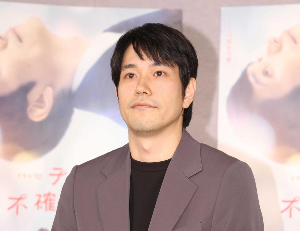 「テミスの不確かな法廷」の取材会に出席していた松山ケンイチ＝２５年１２月