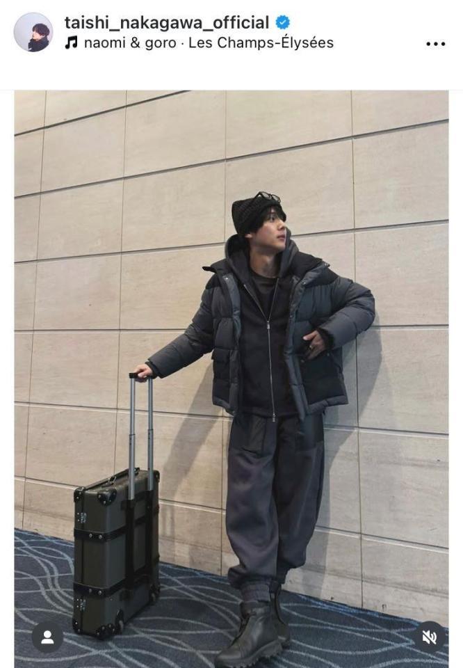 中川大志のインスタグラム＠ｔａｉｓｈｉ＿ｎａｋａｇａｗａ＿ｏｆｆｉｃｉａｌから