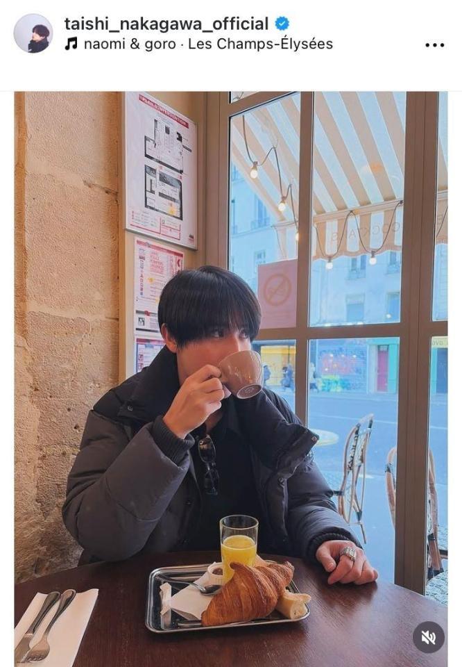 中川大志のインスタグラム＠ｔａｉｓｈｉ＿ｎａｋａｇａｗａ＿ｏｆｆｉｃｉａｌから