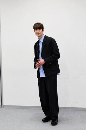 「夫に間違いありません」の取材会に出席した宮沢氷魚