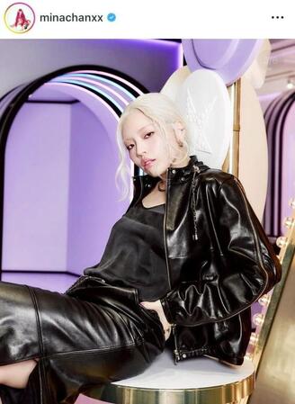 ちゃんみなのインスタグラム＠ｍｉｎａｃｈａｎｘｘ（１月２６日付）より 