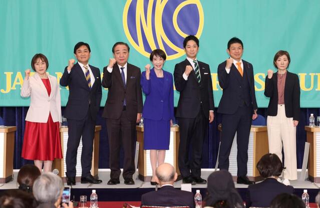 「ｎｅｗｓ２３」党首討論が大荒れ