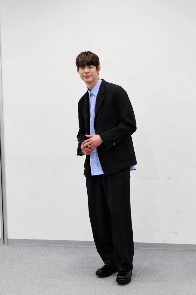 「夫に間違いありません」の取材会に出席した宮沢氷魚