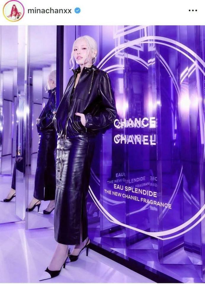 ちゃんみなのインスタグラム＠ｍｉｎａｃｈａｎｘｘ（１月２６日付）より 