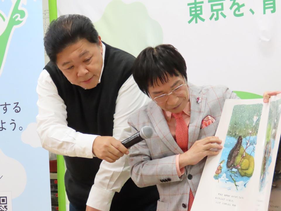 特別授業を行った（左から）伊集院光、尾木直樹氏