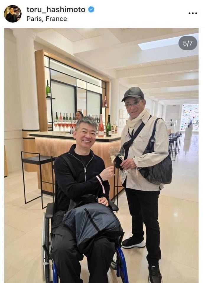 橋下徹氏のインスタグラム＠ｔｏｒｕ＿ｈａｓｈｉｍｏｔｏより