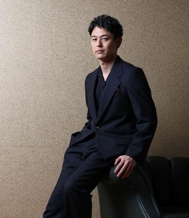 　主演男優賞に輝いた妻夫木聡（撮影・佐々木彰尚）