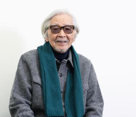 映画「ＴＯＫＹＯタクシー」で４４年ぶりの監督賞を受賞した山田洋次（撮影・伊藤笙子）