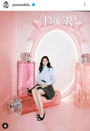 新木優子のインスタグラム＠ｙｕｕｕｕｕｋｋｏ＿（１月２１日付）より