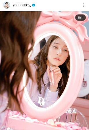 新木優子のインスタグラム＠ｙｕｕｕｕｕｋｋｏ＿（１月２１日付）より