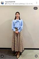 原千晶アナのインスタグラム＠ｈａｒａｃｈｉａｋｉ１２１８（１月２８日付）より
