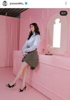 新木優子のインスタグラム＠ｙｕｕｕｕｕｋｋｏ＿（１月２１日付）より